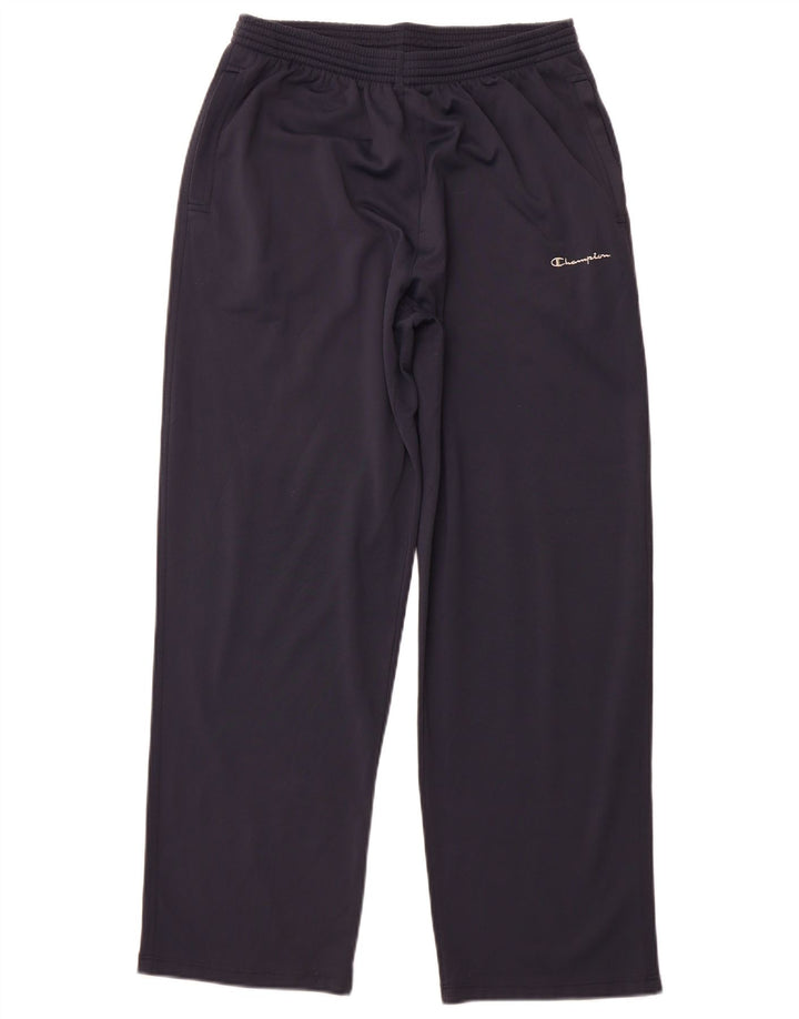 Pantaloni da tuta da uomo Champion Large in poliestere blu navy
