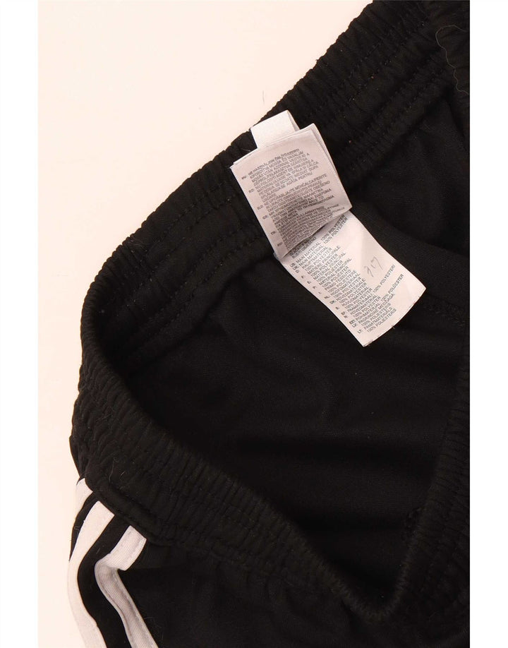 Pantaloni da tuta grafica Adidas da uomo Juventus, poliestere nero medio