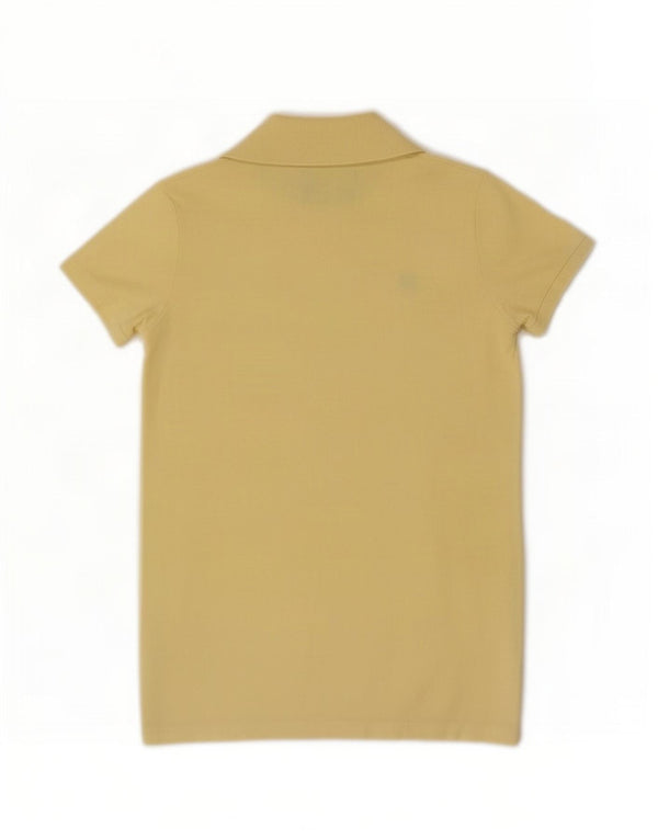 Polo Benetton Donna UK 10 Small Gialla