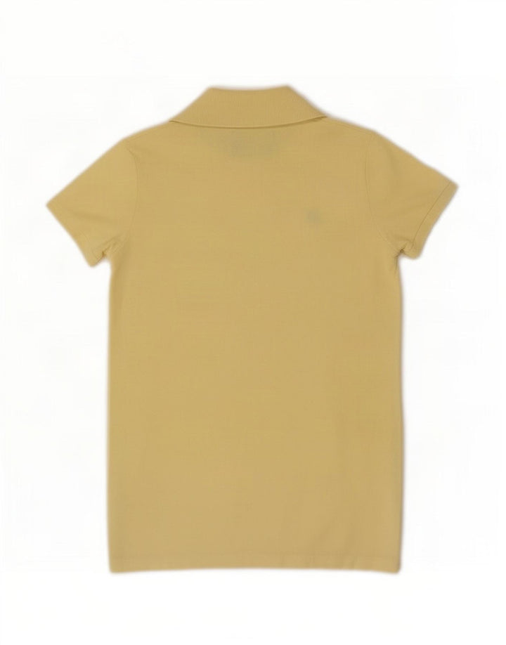 Polo Benetton Donna UK 10 Small Gialla