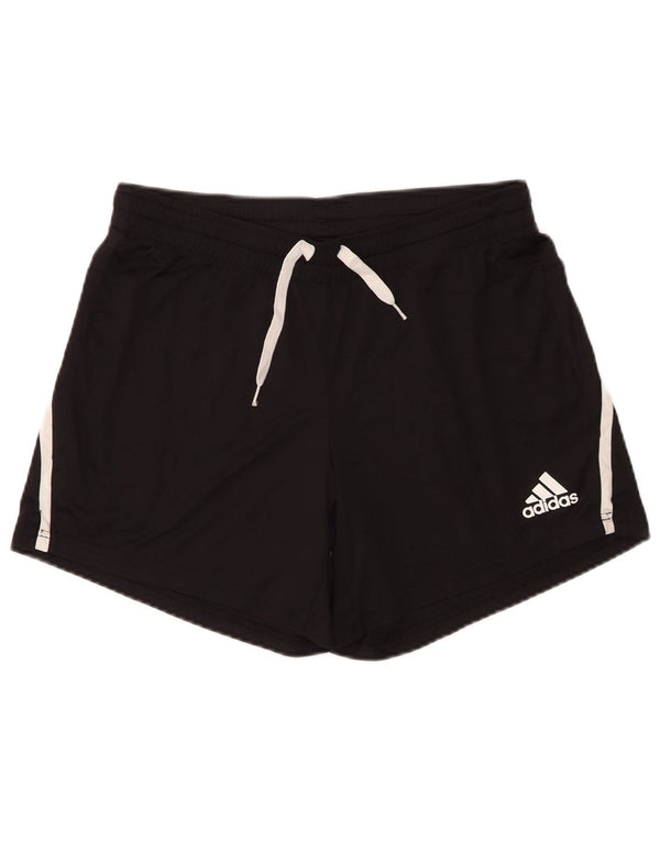Pantaloncini sportivi Adidas Aeroready da donna UK 12/14 medio neri