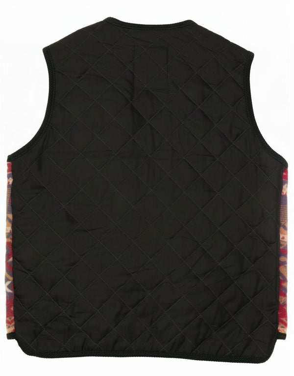 Gilet in pile da uomo Master UK 42 XL multicolore Fair Isle