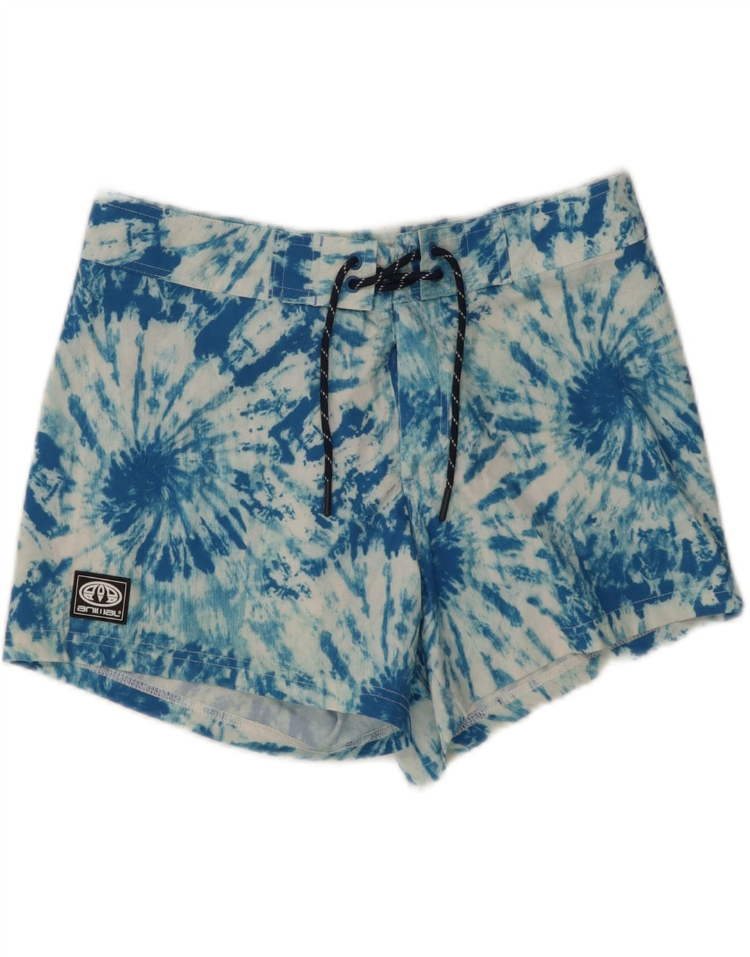 Pantaloncini da bagno da donna Animal UK 10 Small Blu Tie Dye Poliestere