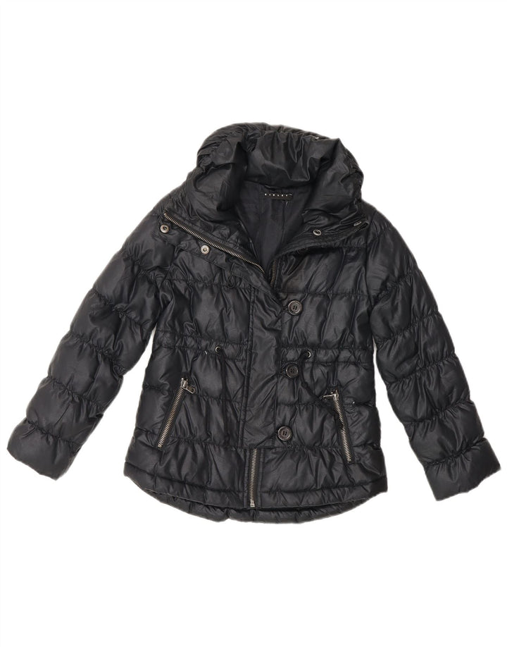 Giubbotto Imbottito Bambina Sisley 5-6 Anni Poliestere Nero