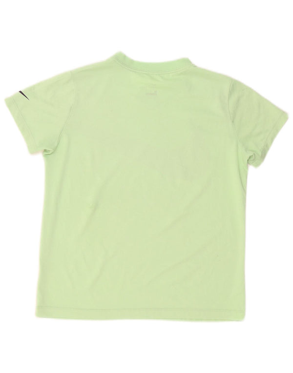 T-shirt grafica Nike Dri Fit per ragazze, 12-13 anni, grande, verde