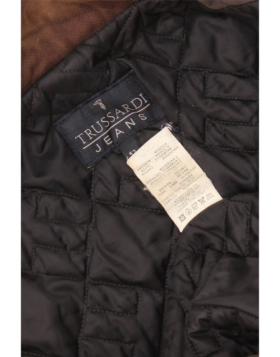 Giubbotto Parka Donna Trussardi Jeans IT 52 2XL Poliammide Grigio