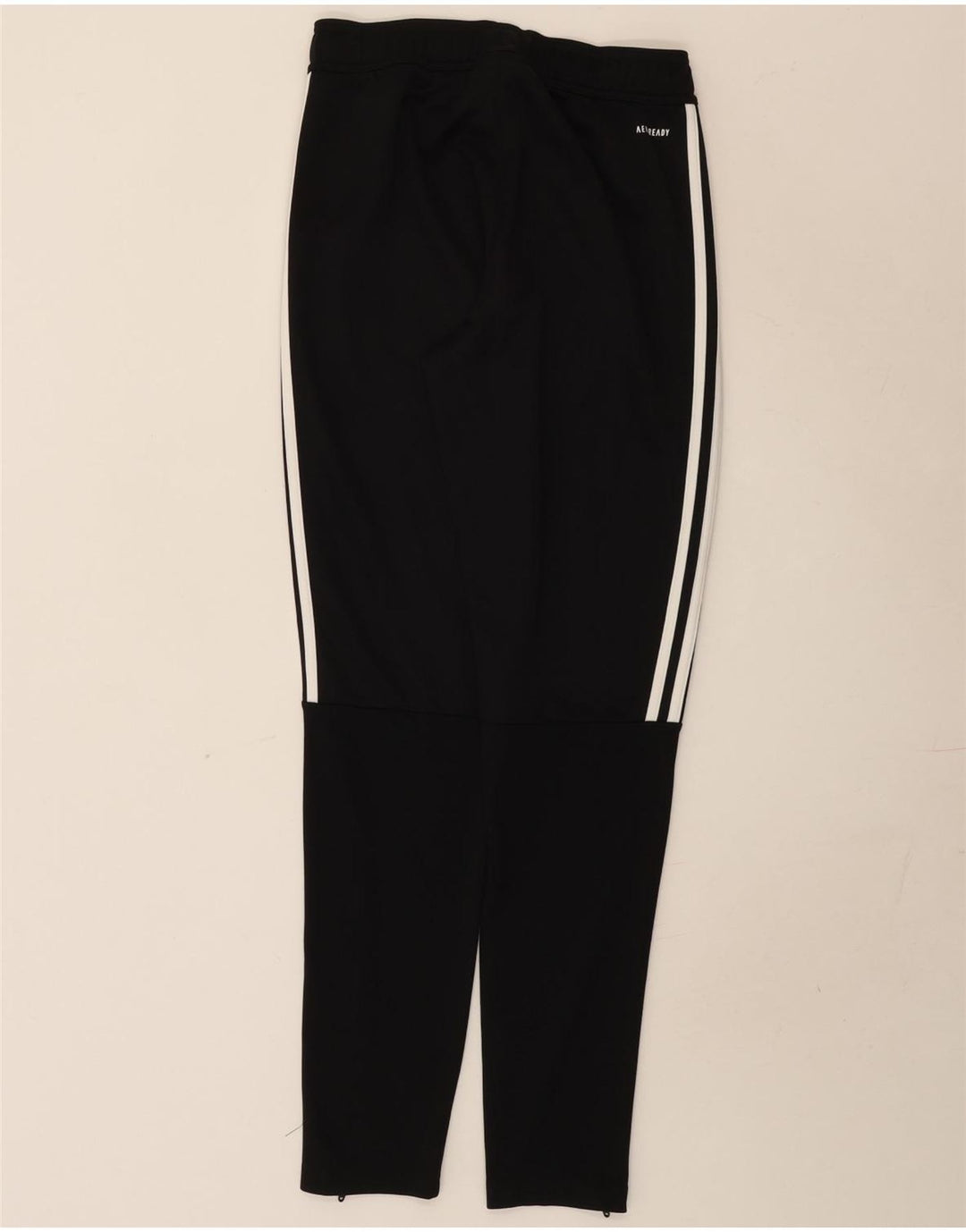 Pantaloni da tuta Adidas Aeroready da uomo piccoli in poliestere nero