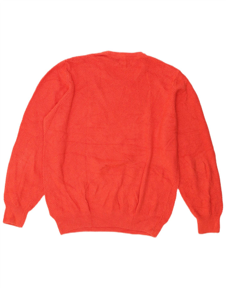 Maglione maglione girocollo da uomo Marks & Spencer su misura Rosso medio