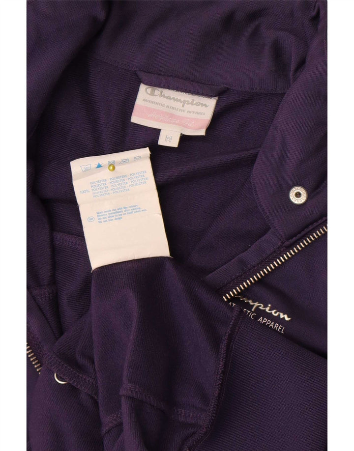 Giacca da tuta da donna Champion Heritage Fit UK 14 viola medio