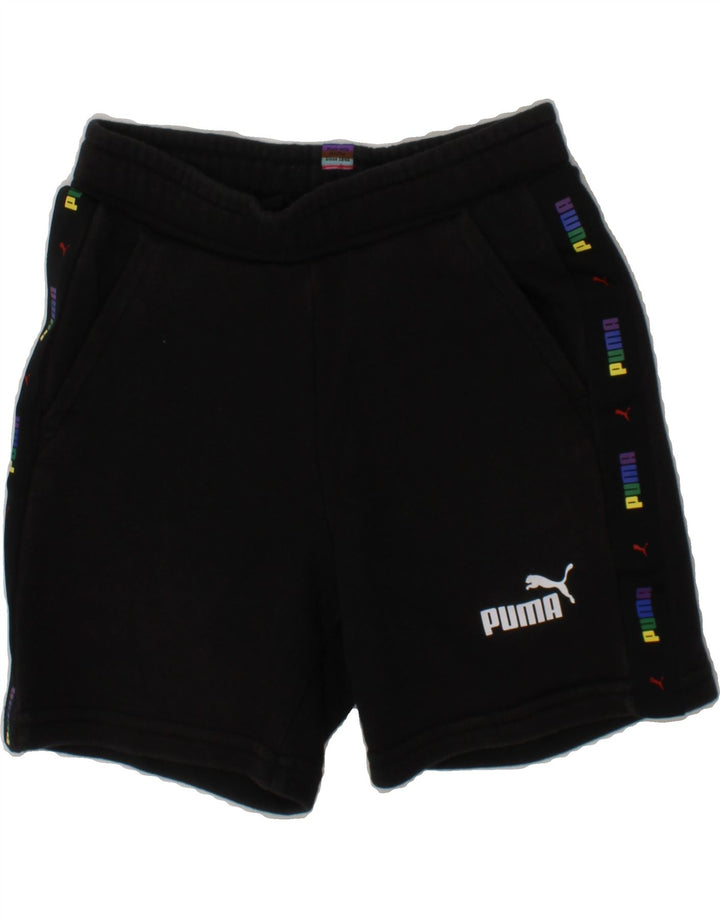 PUMA Boys Graphic Sport Shorts 5-6 Years  Black Cotton Vintage Puma and Second-Hand Puma from Messina Hembry 