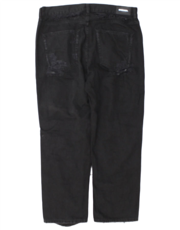 Jeans dritti regolari Aryel da donna Diesel W29 L25 neri classici