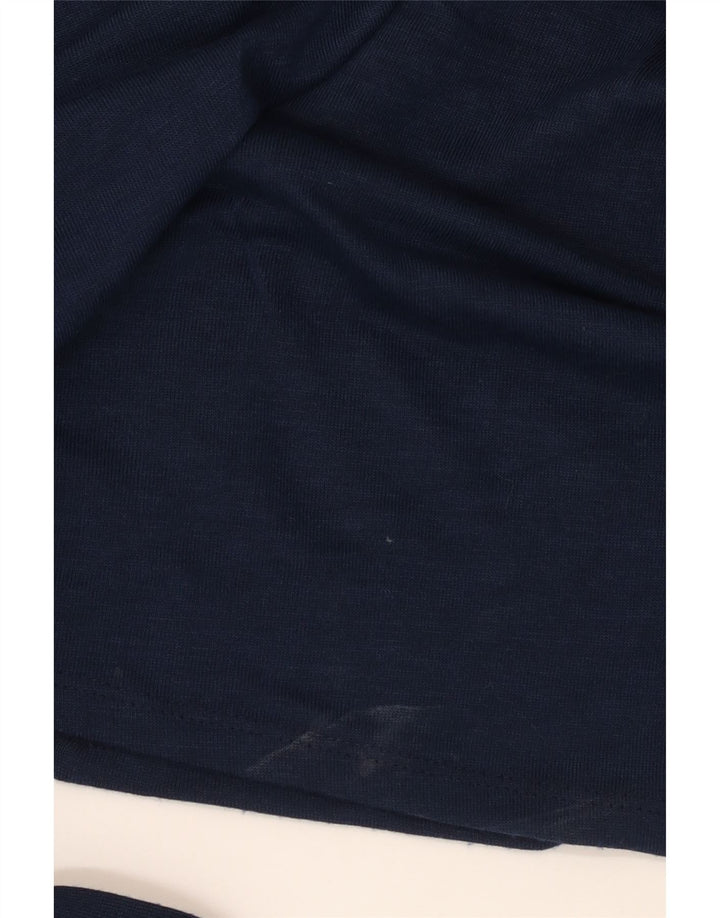 Top cardigan lungo da donna Lipsy UK 14 grande poliestere blu navy
