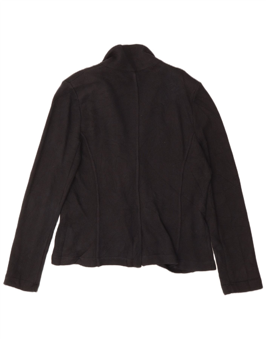 Giacca blazer da donna a 2 bottoni Whistles UK 16 grande cotone nero
