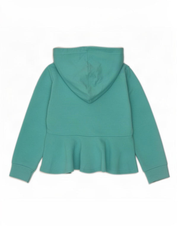 Maglione con cappuccio e zip grafica Champion per ragazze 3-4 anni in poliestere turchese