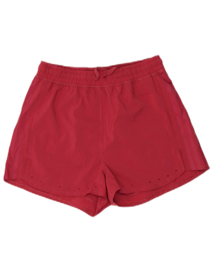 Pantaloncini sportivi Adidas da donna UK 10 piccoli poliestere rosa