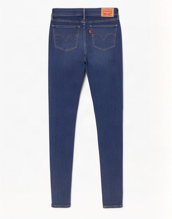 Jeans Levi's 710 Super Skinny da donna W27 L32 in cotone blu