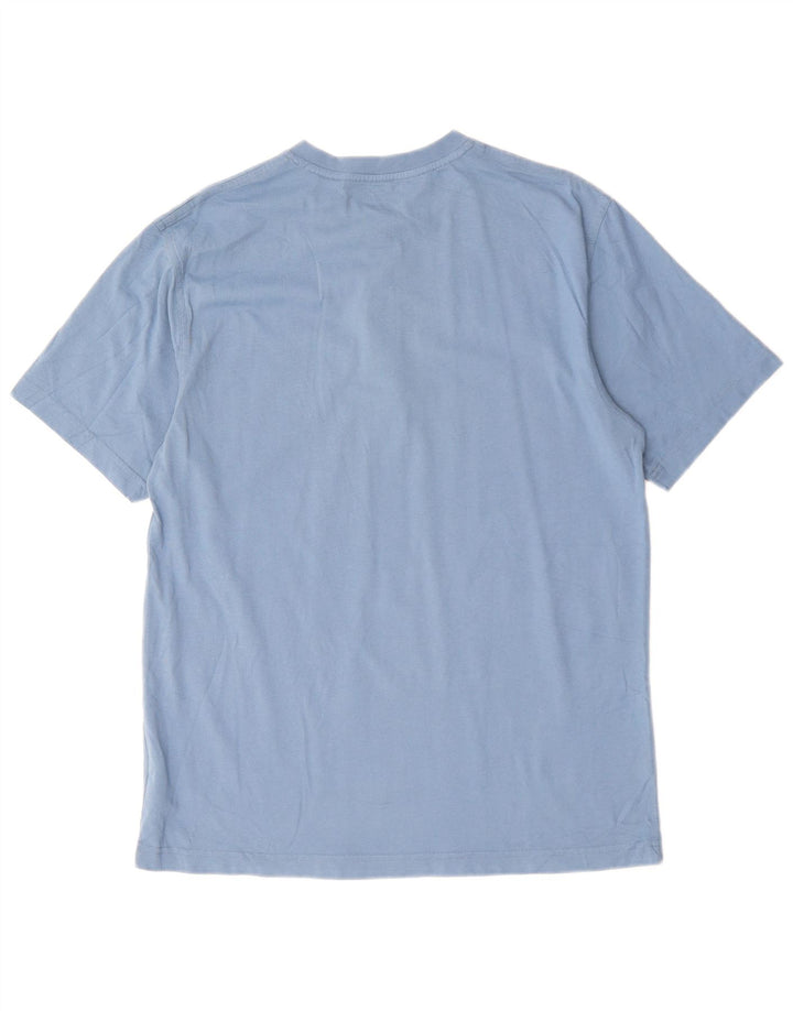 L.L.BEAN T-shirt da uomo dal taglio tradizionale, top in cotone blu medio