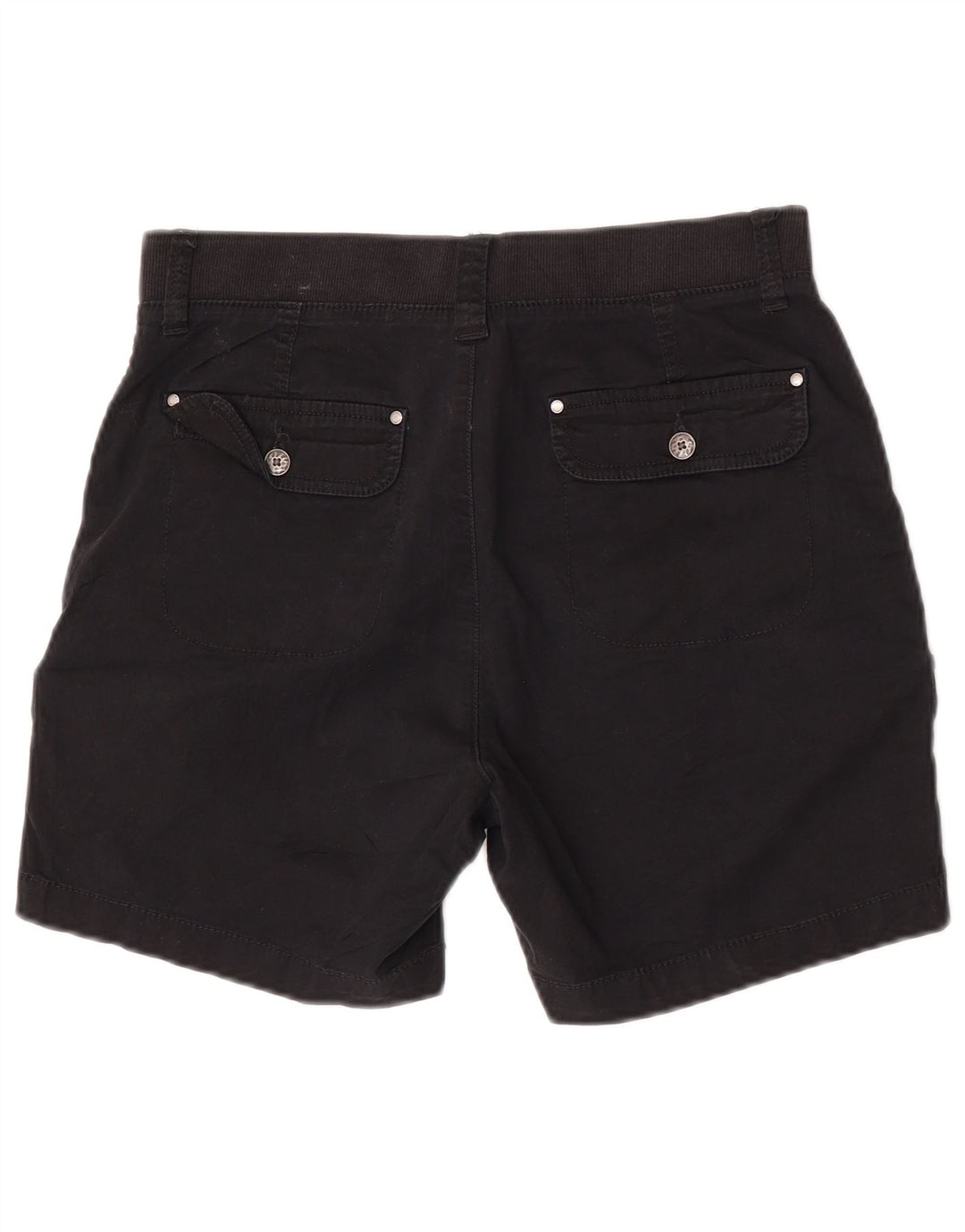 Pantaloncini cargo Lee da donna a vita media con vestibilità rilassata US 6 medi W30 cotone nero