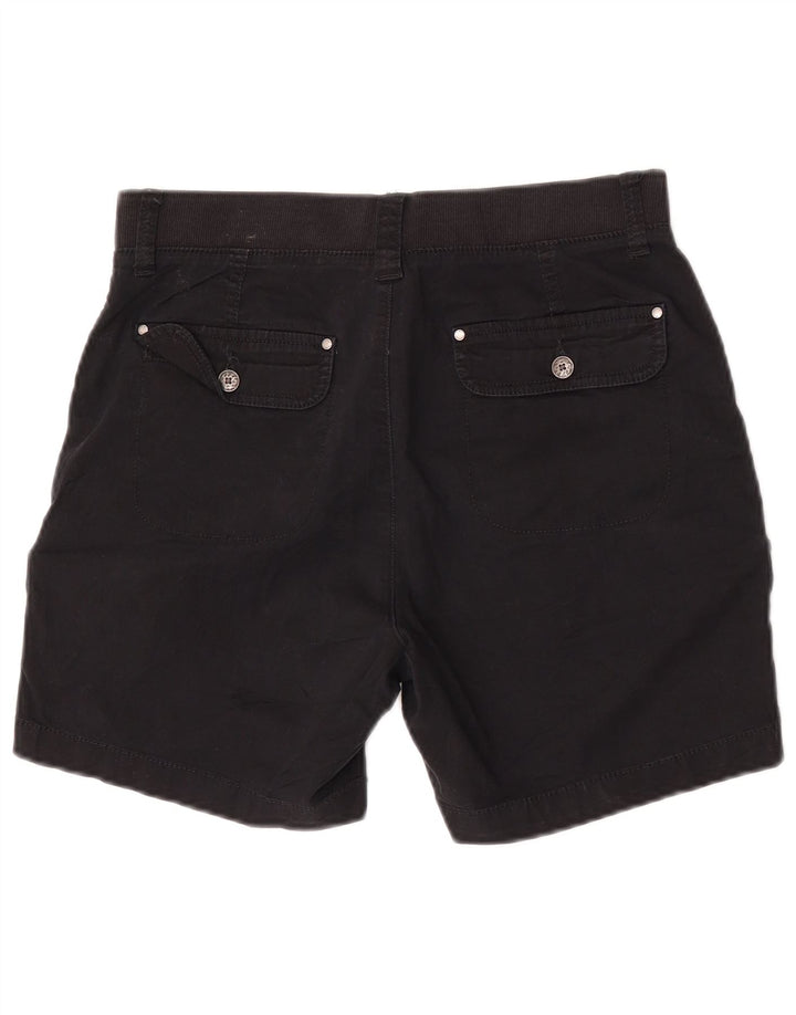 Pantaloncini cargo Lee da donna a vita media con vestibilità rilassata US 6 medi W30 cotone nero