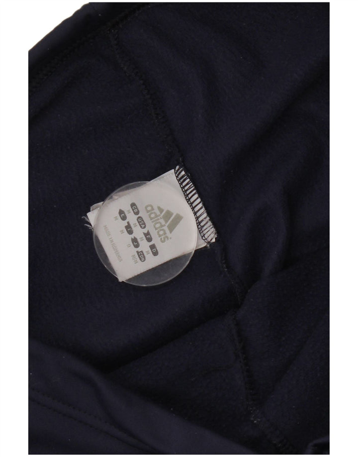 Pantaloni da tuta da donna Adidas UK 14 poliestere blu navy medio