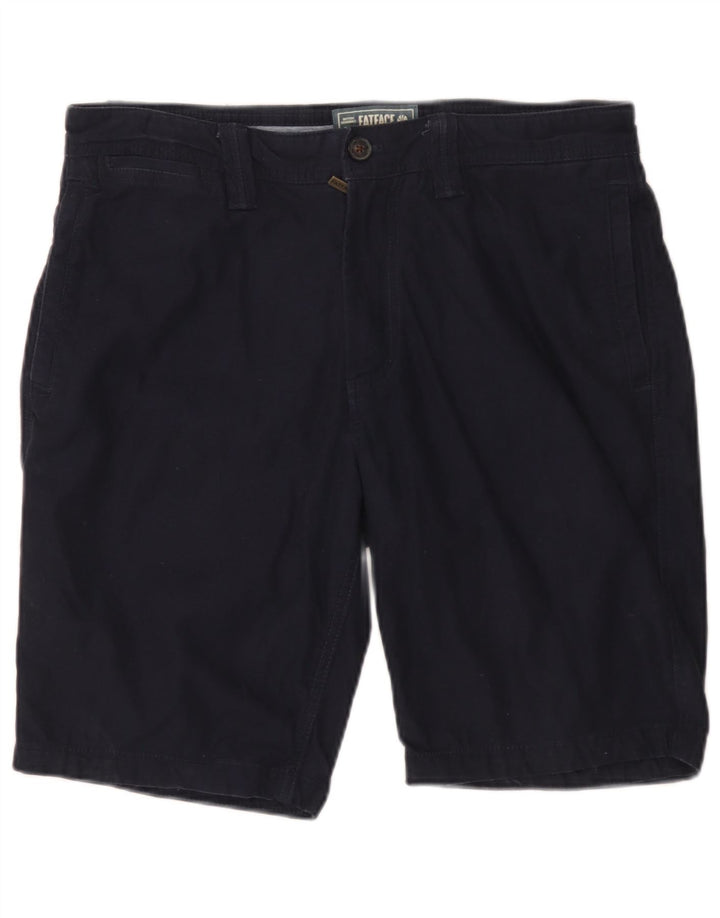 Pantaloncini chino da uomo Fat Face W34 Large in cotone blu navy
