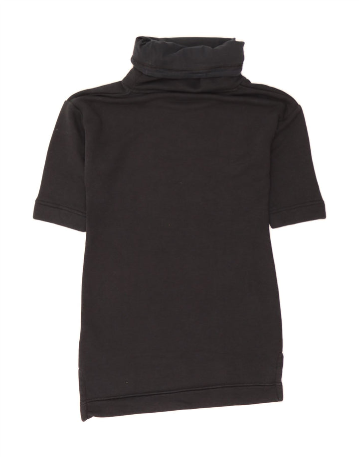 NIKE Womens Roll Neck Basic Dress UK 6 XS Black Cotton Vintage Nike and Second-Hand Nike from Messina Hembry 