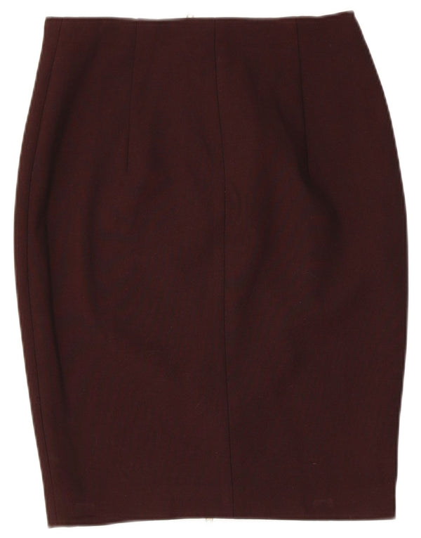 Gonna a tubino Zara da donna media W28 viscosa marrone