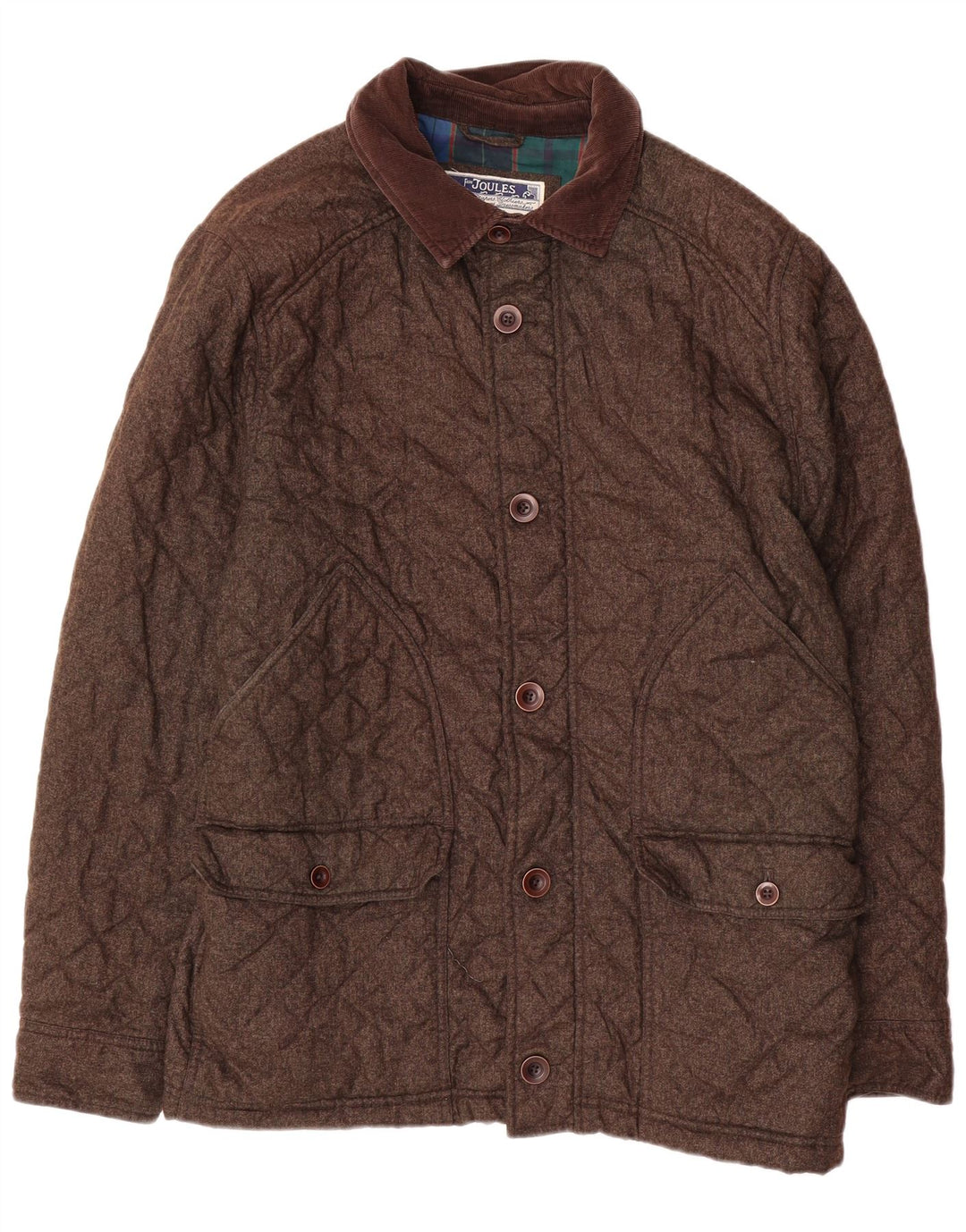 Giacca trapuntata da uomo Joules UK 42 XL poliestere marrone