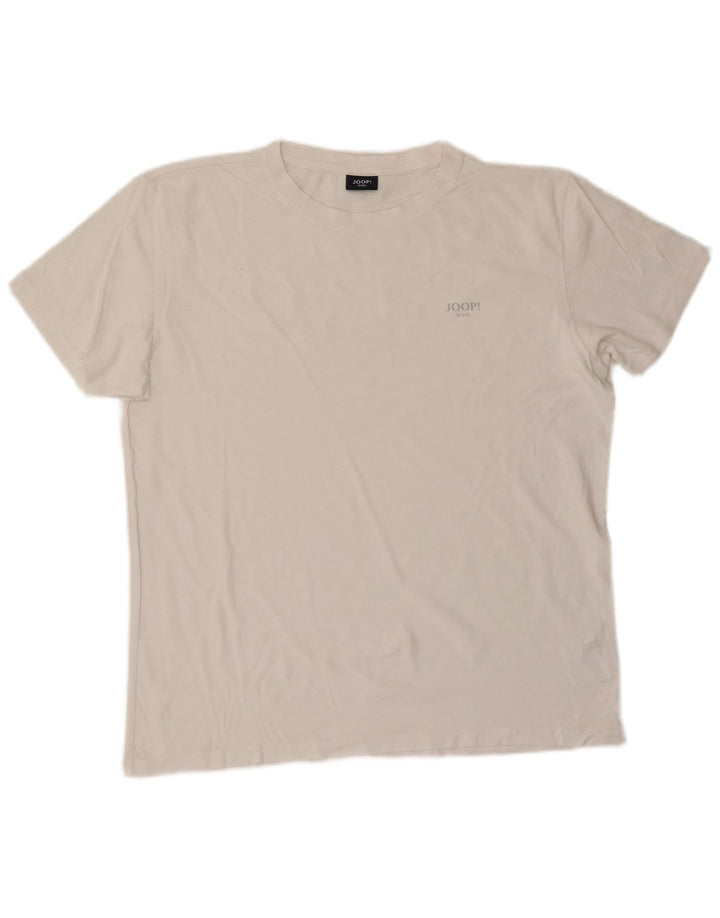 T-shirt da uomo Joop Top 2XL cotone bianco