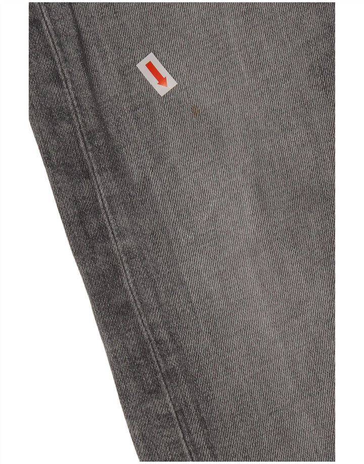 LEE Mens Luke Slim Jeans W31 L30 Grey Cotton