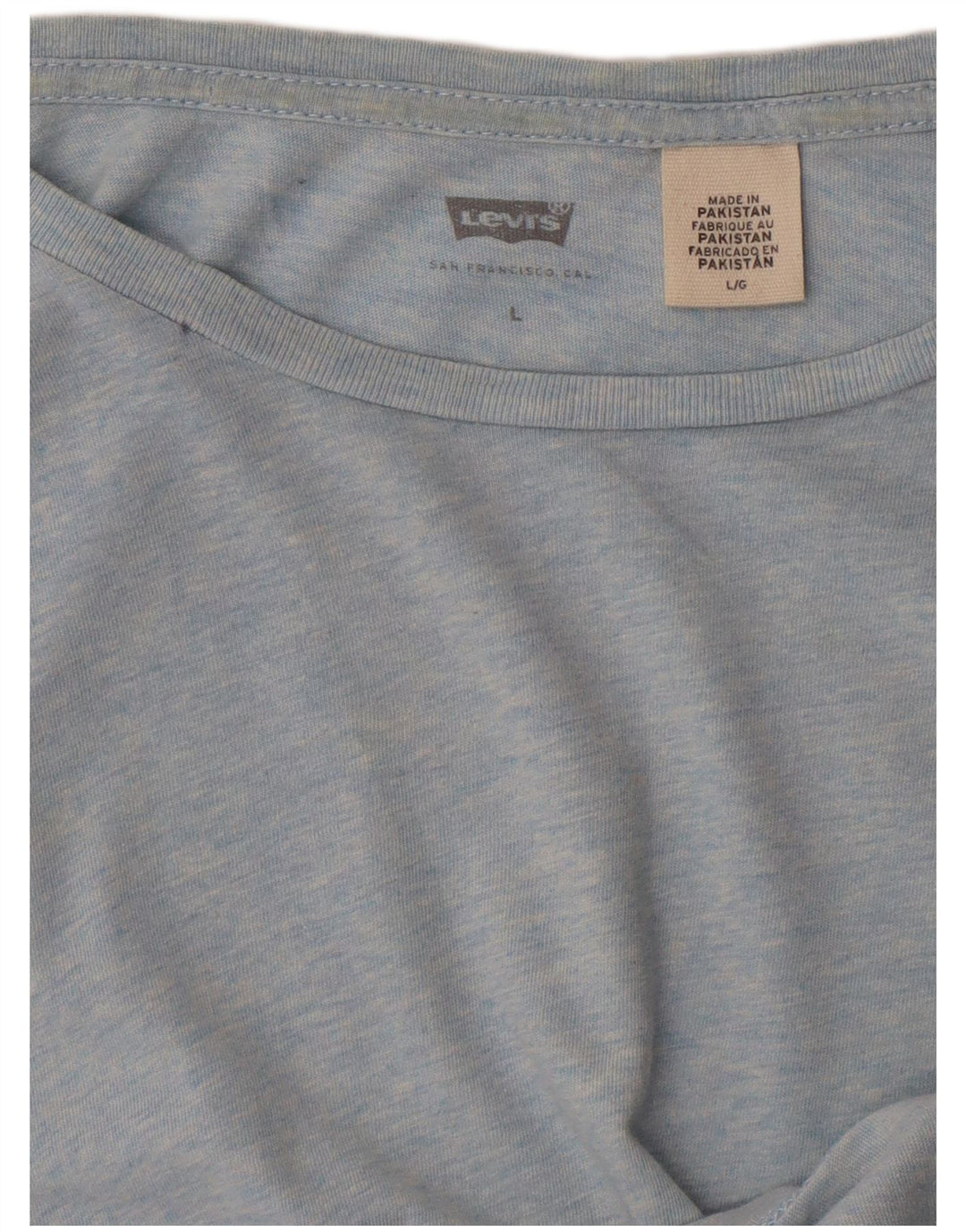 T-shirt da uomo Levi's Top grande blu