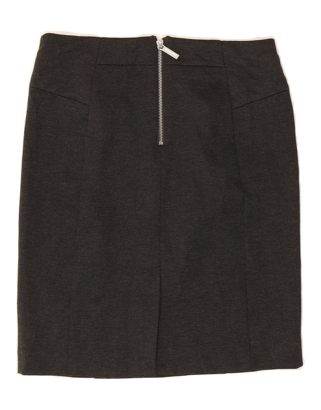 MICHAEL KORS Womens Straight Skirt US 8 Medium W30  Grey Polyester Vintage Michael Kors and Second-Hand Michael Kors from Messina Hembry 