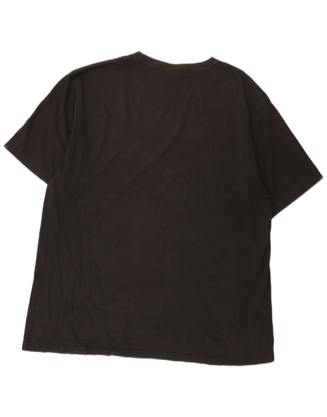 T-shirt da uomo Tommy Hilfiger Top grande in cotone nero