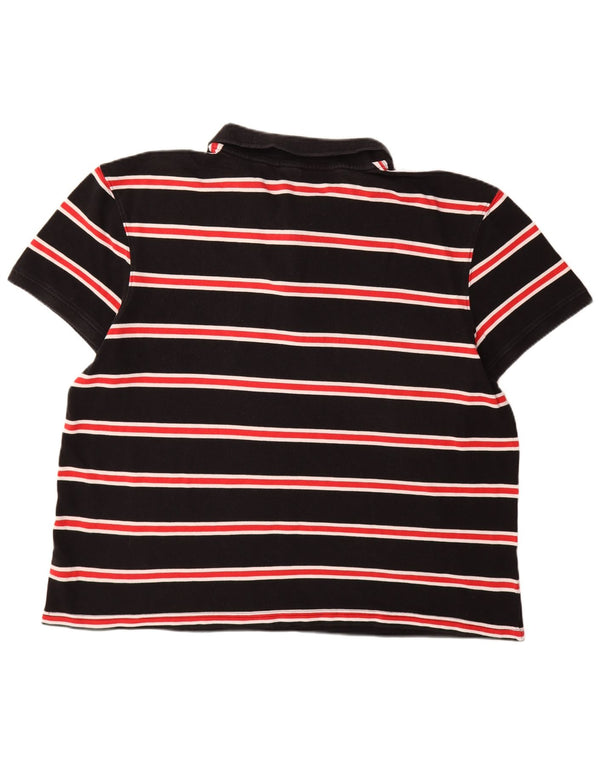 Polo da uomo Kangaroos 3XL in cotone a righe nere