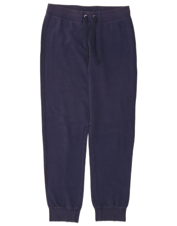 Pantaloni da tuta da donna Champion Joggers UK 12 Medio Blu Navy Cotone
