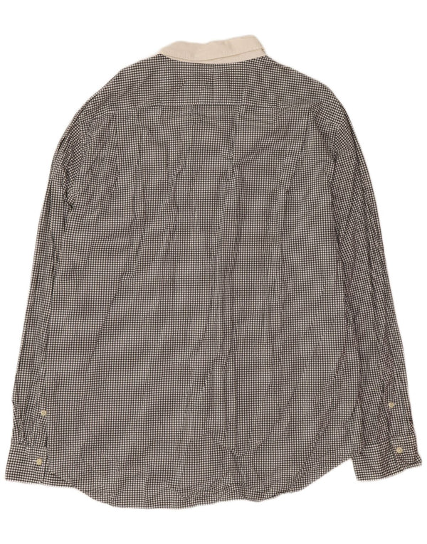 Polo Ralph Lauren Camicia da uomo vestibilità regolare 2XL Classica in cotone a quadretti neri