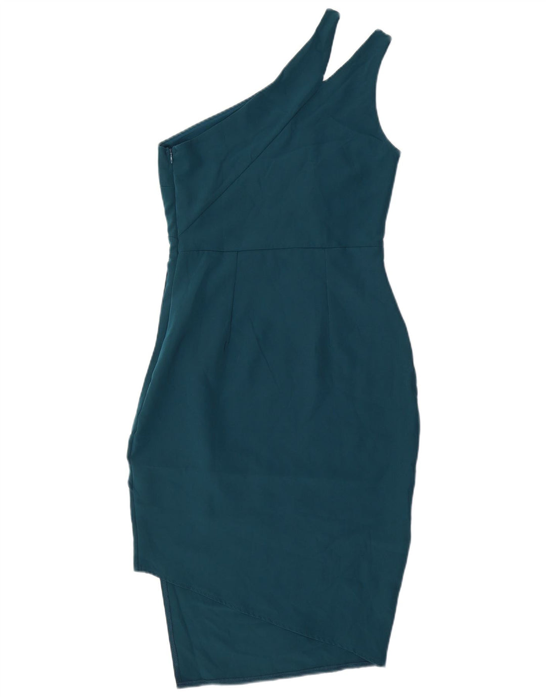 Abito monospalla da donna Lipsy UK 8 piccolo poliestere verde