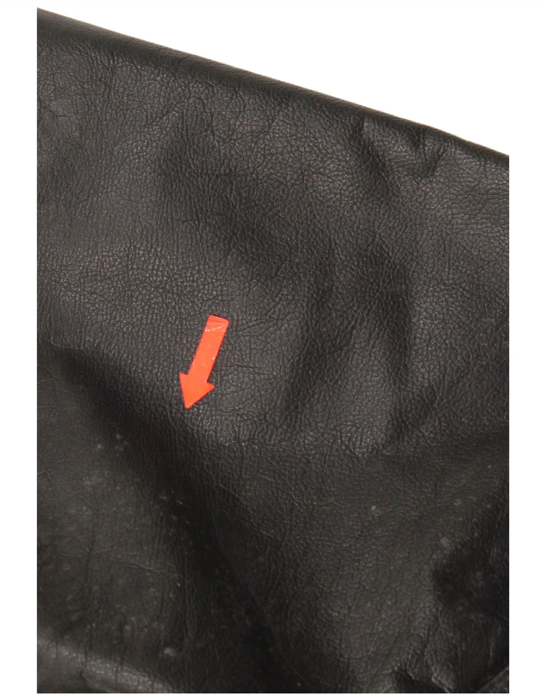 Giacca in pelle vintage da uomo UK 42 XL in pelle nera