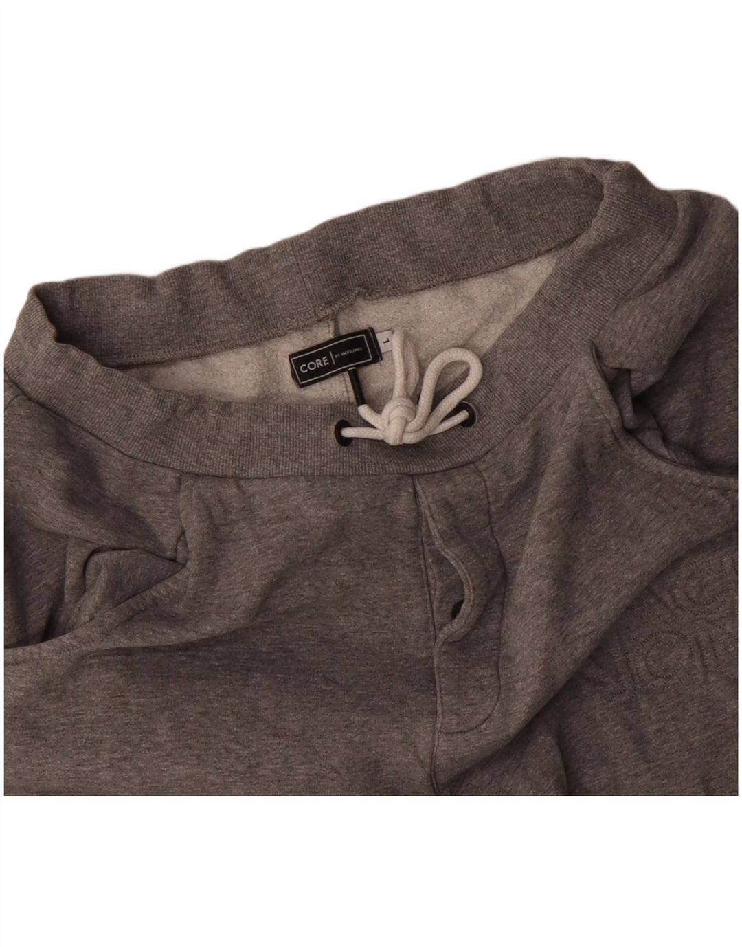 Pantaloncini sportivi da uomo Jack & Jones grandi in cotone grigio