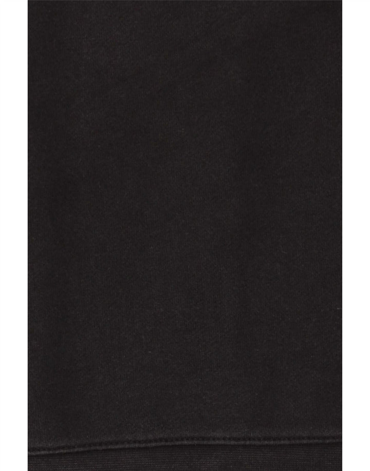 Felpa con grafica Nike da uomo, piccola, in cotone color block nero