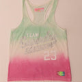 T-shirt grafica da donna Superdry Top UK 10 Small multicolore Tie Dye