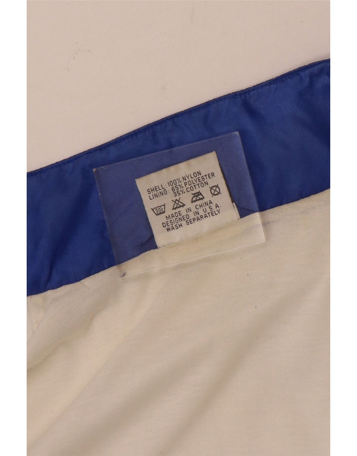 Giacca da tuta da uomo Frank Shorter, grande, in nylon color block blu
