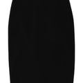 Gonna a tubino vintage da donna XS W26 poliestere nero