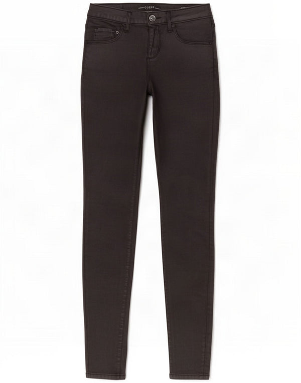 Guess Womens Annette Skinny Jeans W25 L30 Black Cotton
