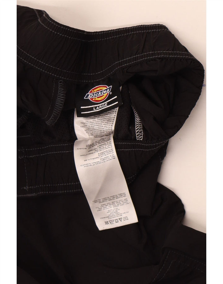 Dickies Pantaloni cargo da jogging da uomo grandi W34 L32 neri in poliammide