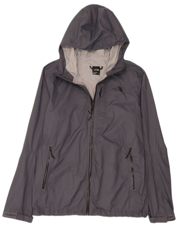 Giacca antipioggia da uomo con cappuccio The North Face UK 38 Nylon grigio medio