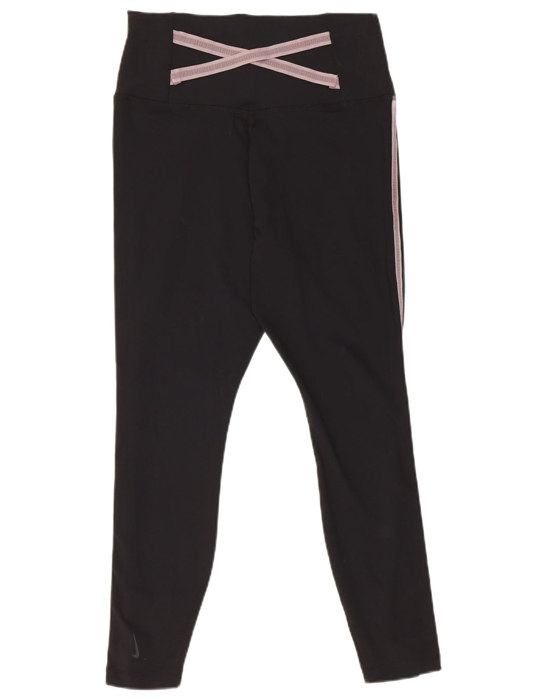 Leggings da donna Nike UK 14 Large Nero Poliestere