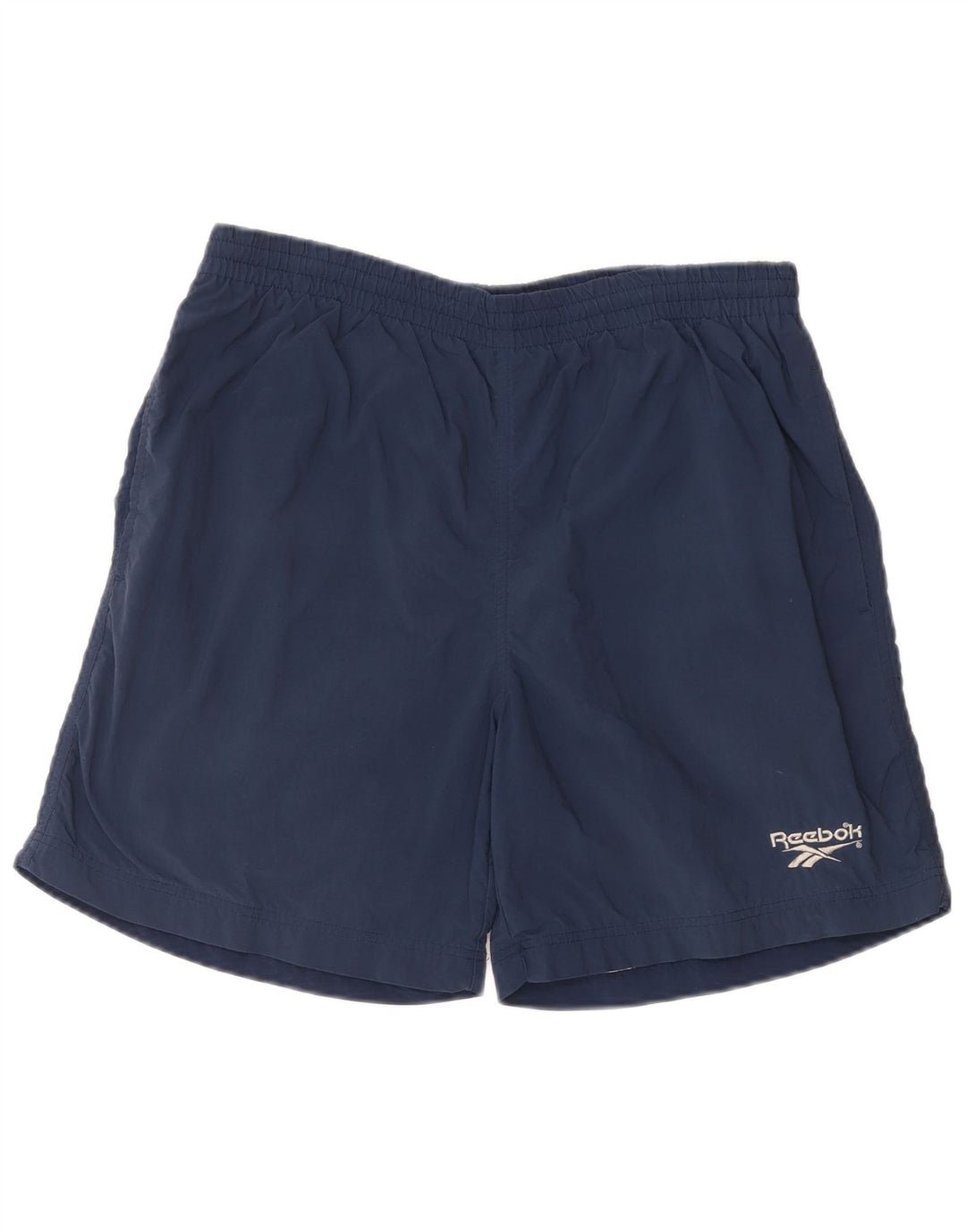 Pantaloncini sportivi Reebok da uomo di grandi dimensioni in nylon blu navy