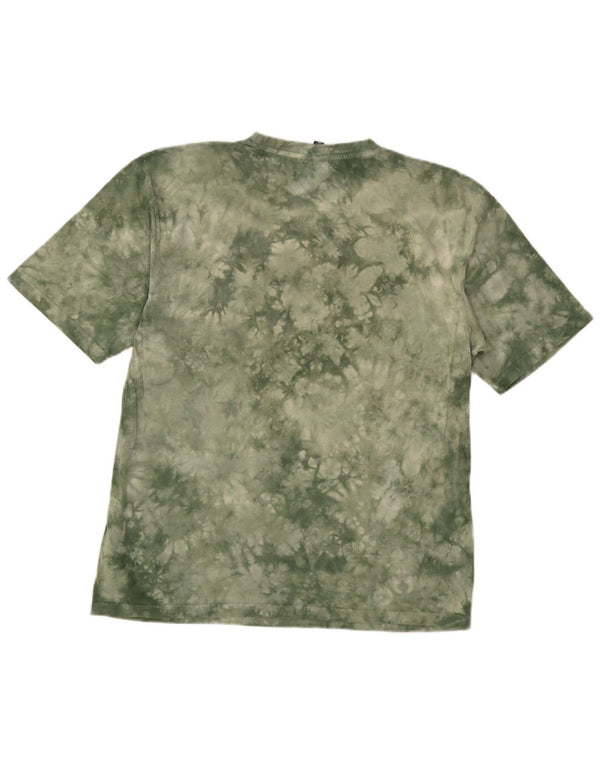 T-shirt da uomo Ellesse Top Small Khaki Tie Dye Cotton