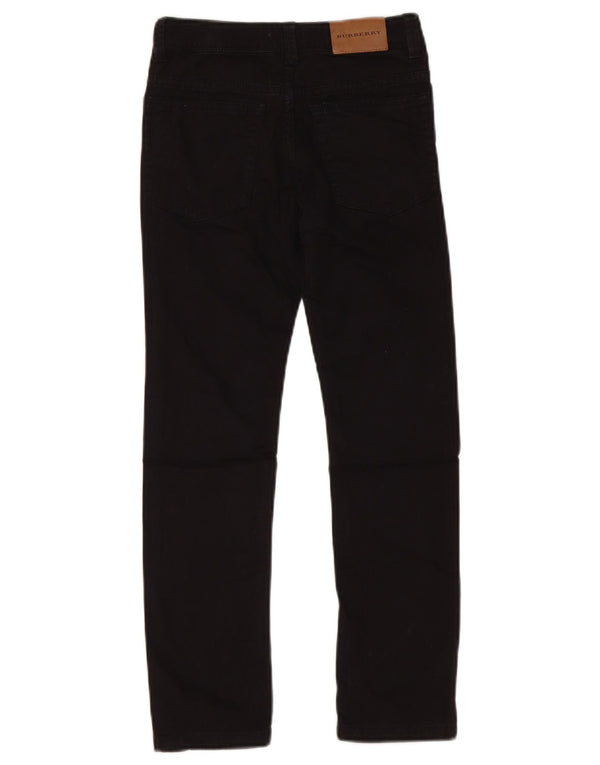 Jeans skinny BURBERRY per ragazzi 7-8 anni W22 L22 Neri